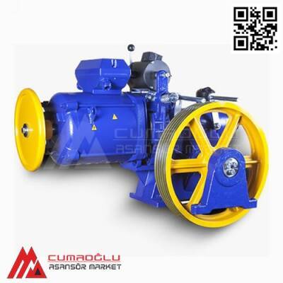 Akiş Asansör Mugen MF1 7,5 kW 500 kg VVVF 4 Kutuplu Asansör Motoru
