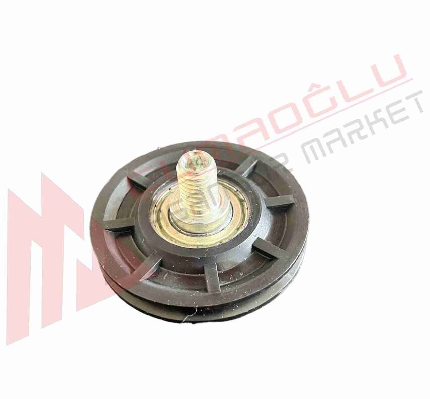 Asansör Kapı Halat Makarası Pimli Ø56 M10 Düz Pim - 1